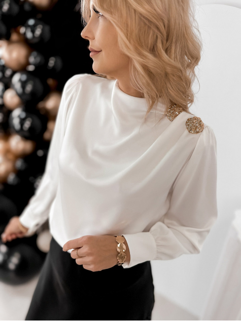 БЛУЗКА MARQUISE ЕКРЮ