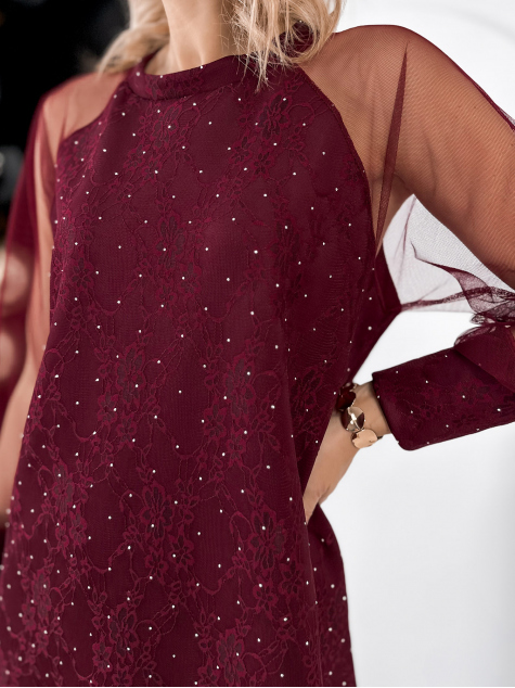 ROCHIE BRUNE BORDEAUX