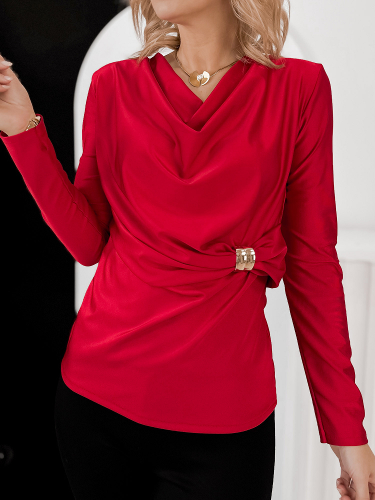 BLOUSE ALBANE ROUGE