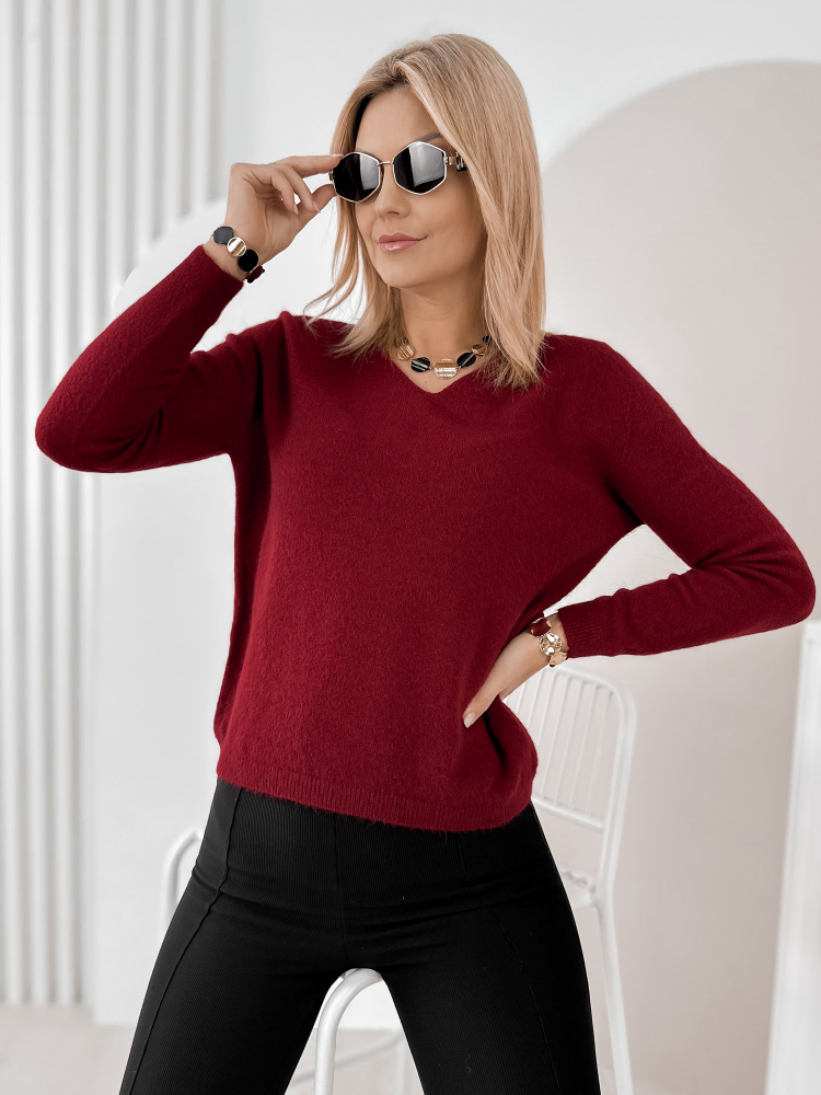 SWEATER MONTCLAIR BORDEAUX