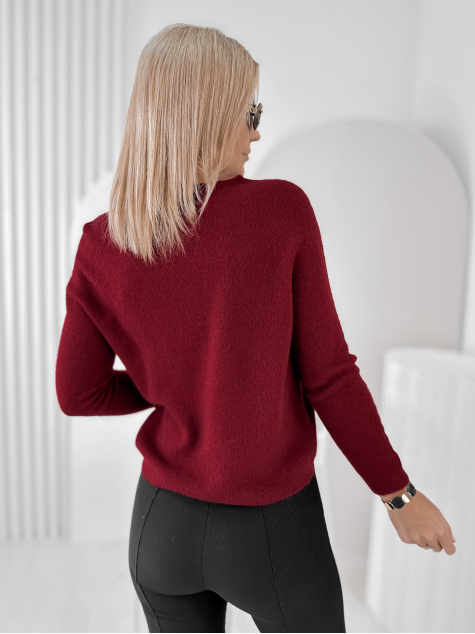 SWEATER MONTCLAIR BORDEAUX