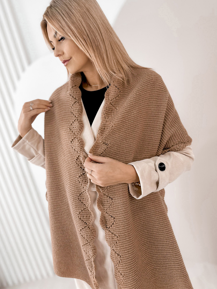 SCARF EVREMONT CARAMEL