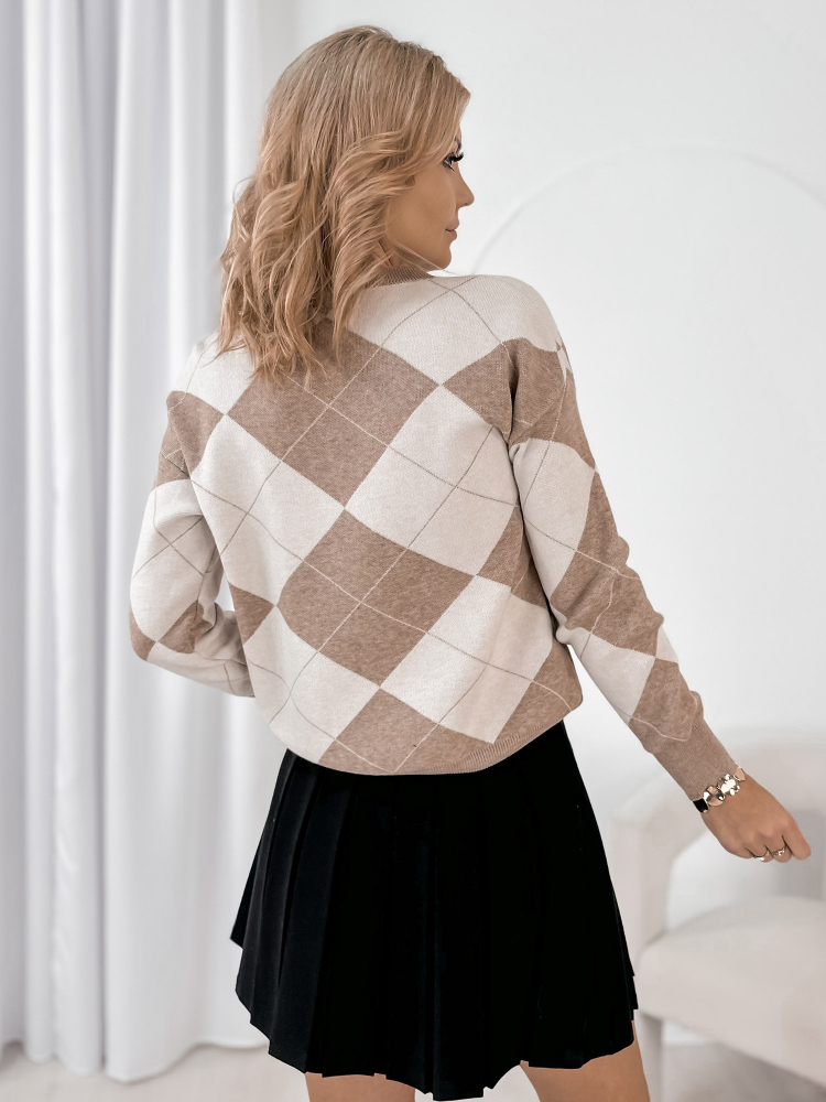 PULLOVER GRESSONE BEIGE
