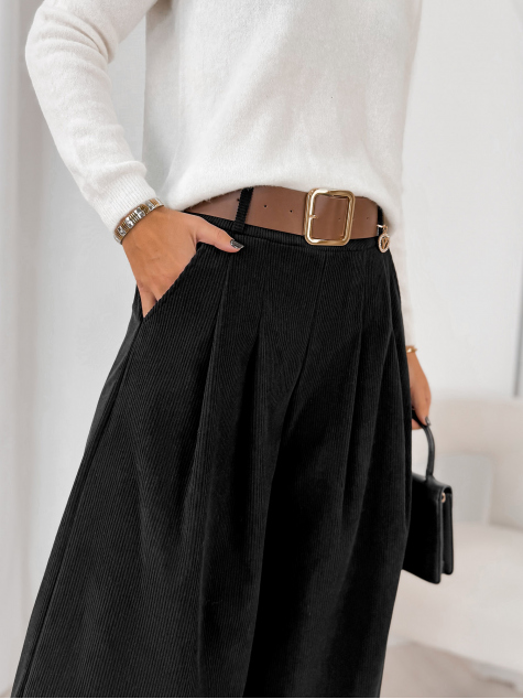 PANTALON CORDUROY RODNEY NOIR