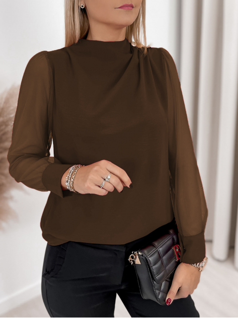 BLOUSE ALSA BROWN