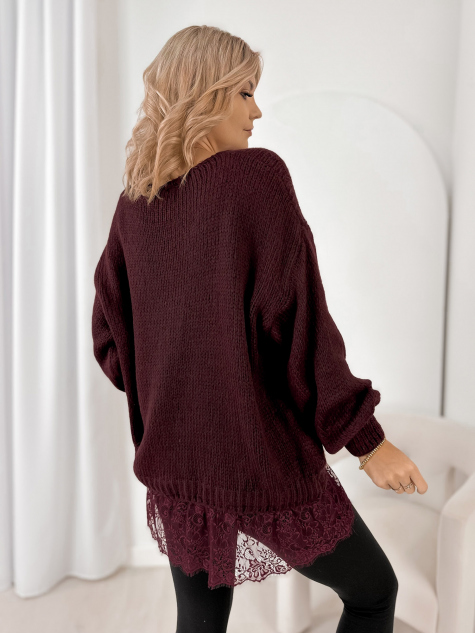 SWEATER SUCRE BORDEAUX