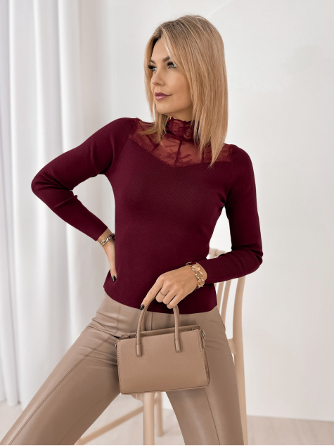 BLUZA CUENCA BORDEAUX