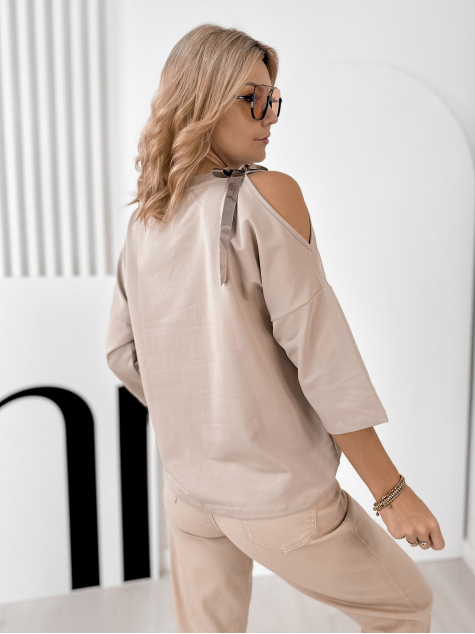 BLOUSE MURREN BEIGE
