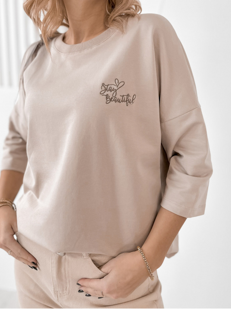 BLOUSE MURREN BEIGE