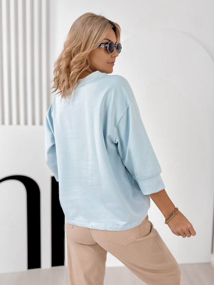 BLUZA MIRVARI BLUE