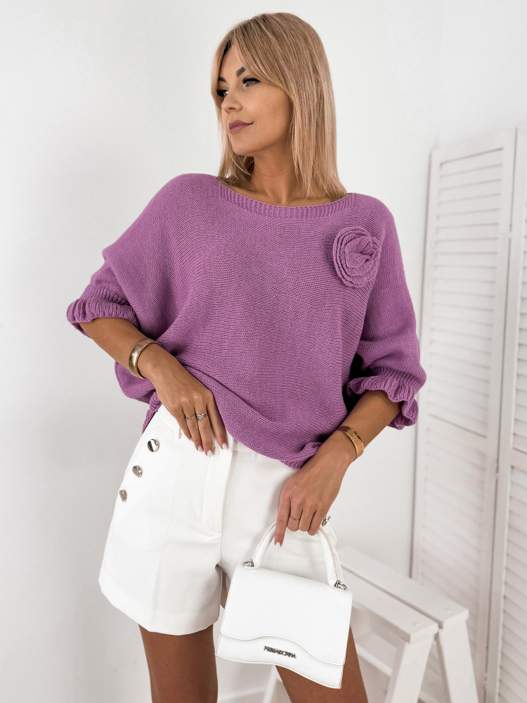 PULLOVER JUNIA LILAFARBENER