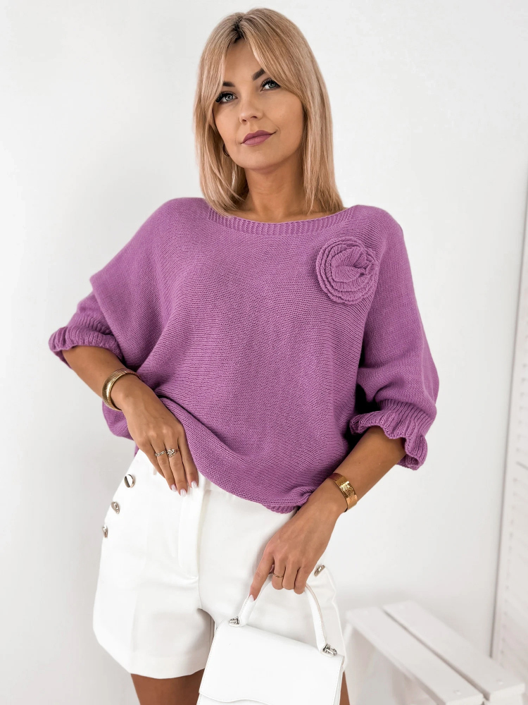 PULLOVER JUNIA LILAFARBENER
