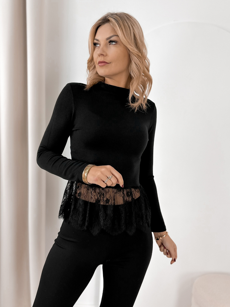 БЛУЗКА AVERY ЧЕРНA