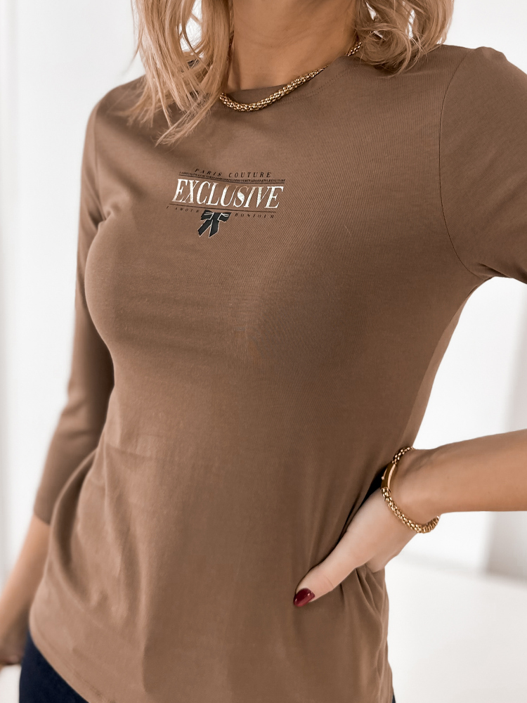BLOUSE EMBER BROWN