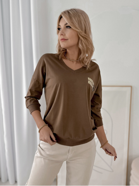 BLUSE ALISON BRAUNE