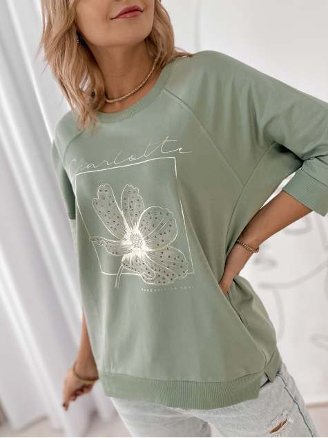 BLUZA ARMITAGE MENTA