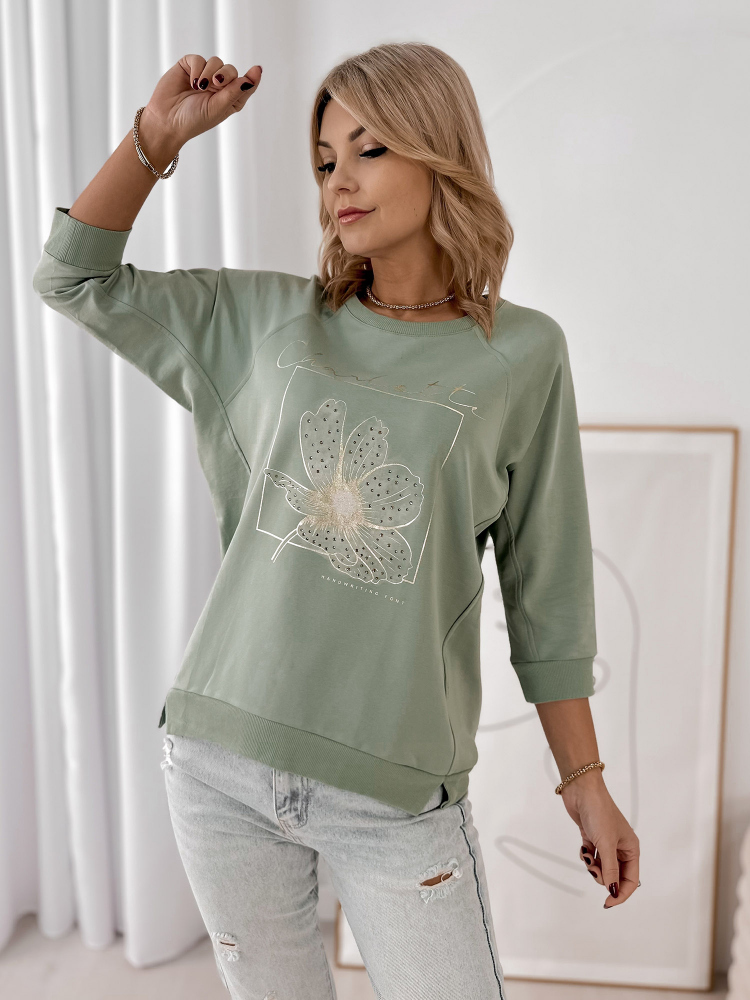BLUZA ARMITAGE MENTA