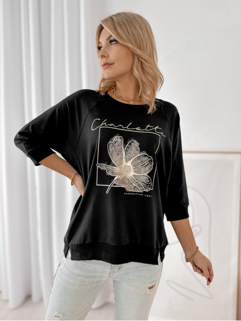 BLOUSE ARMITAGE NOIR