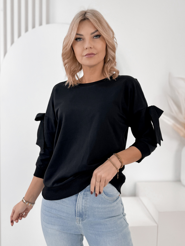 БЛУЗКА HOLLIS ЧЕРНA