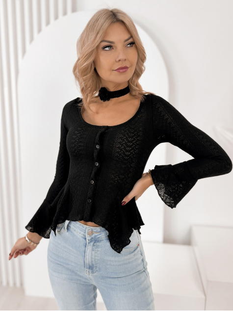 БЛУЗКА HILDY ЧЕРНA