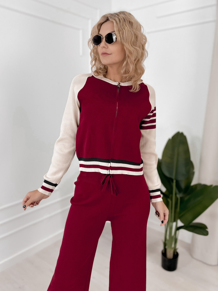 SET ROSARIO BURGUNDY