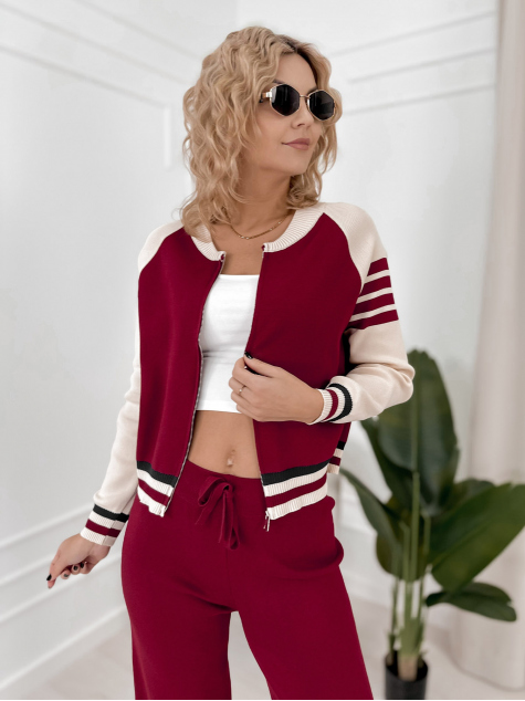 SET ROSARIO BURGUNDY