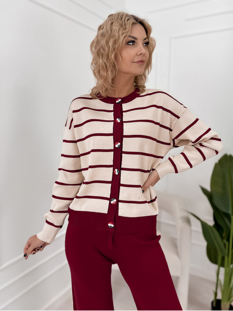 SET VERDI BURGUNDY