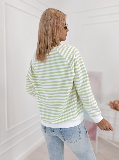 SWEATSHIRT BETISE LIMETTENGRÜNE