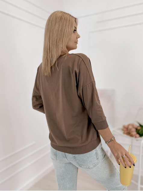 BLOUSE MARGERIE BRUN