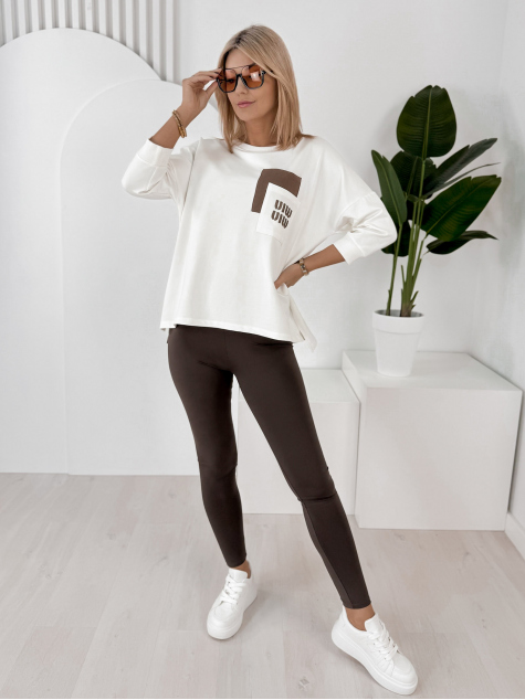 BLUZA RENLEY ECRU