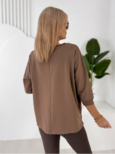 BLOUSE RENLEY BRUN
