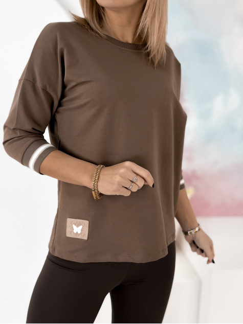 BLUSE ARISTO BRAUNE