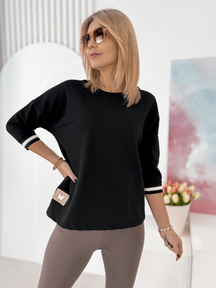 BLOUSE ARISTO BLACK