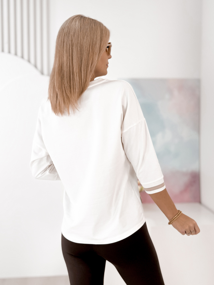 BLUZA ARISTO ECRU