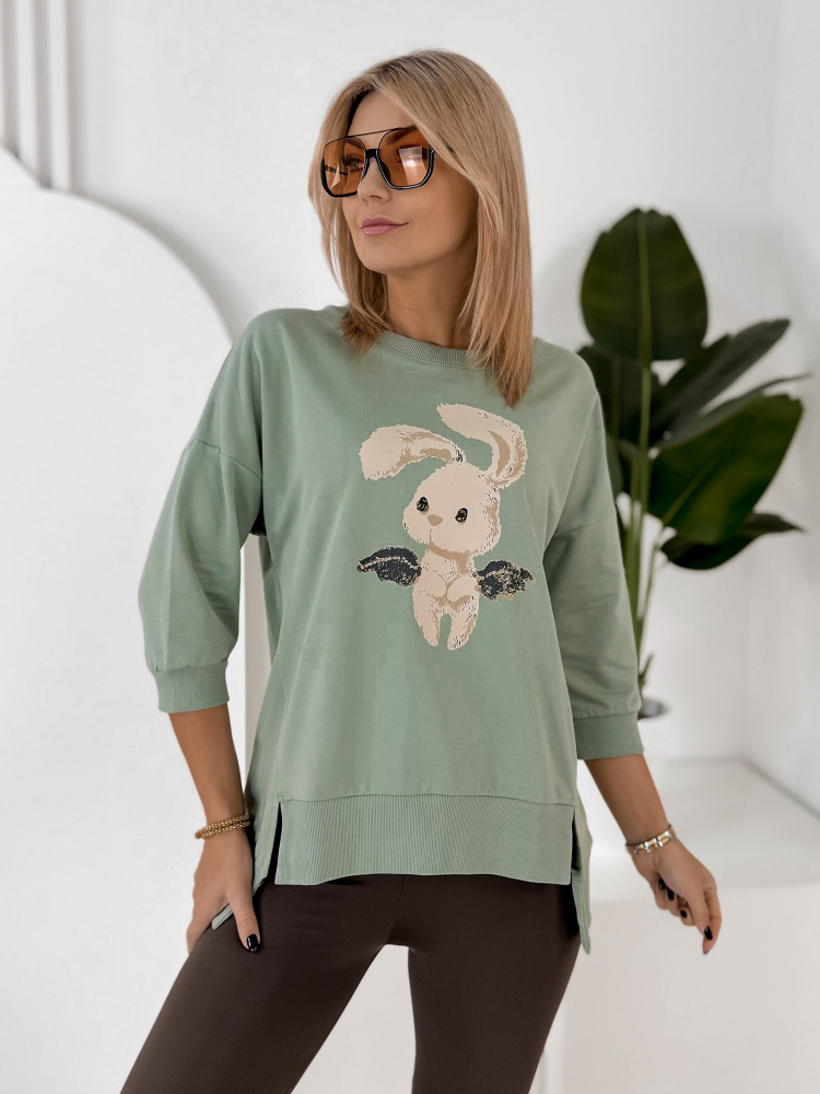 BLOUSE PISTACHIO FERRANTE