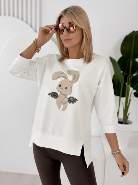 BLUZA FERRANTE ECRU
