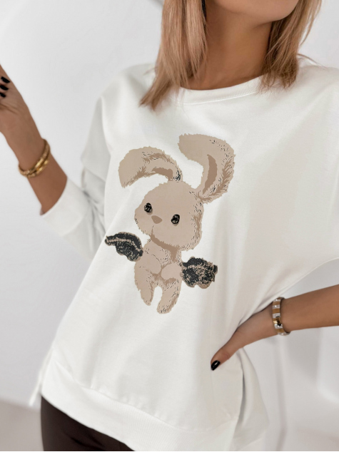 BLOUSE FERRANTE ÉCRU
