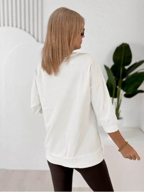 BLUZA FERRANTE ECRU