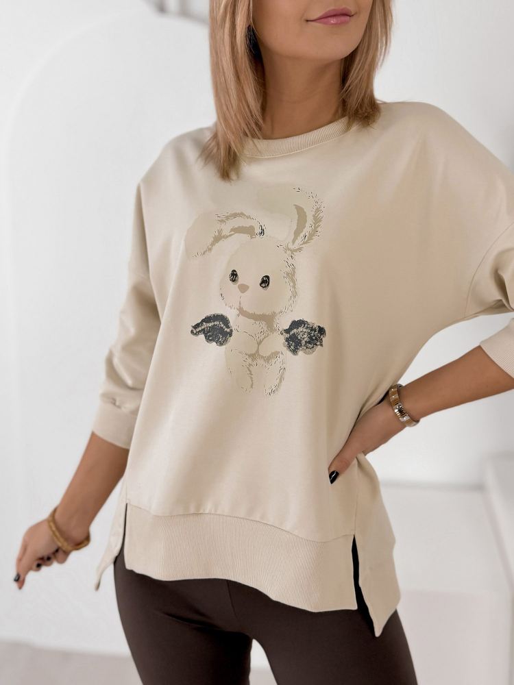BLUSE FERRANTE BEIGE