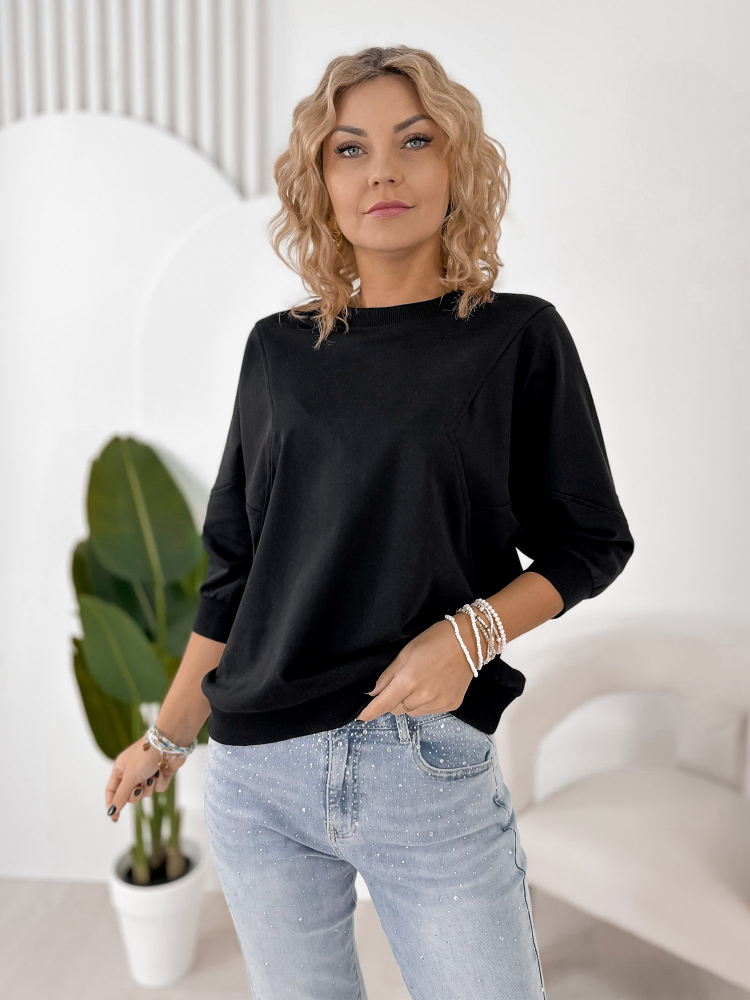 BLOUSE CALVINO NOIR