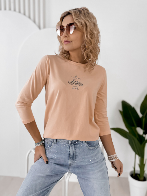 BLÚZ JAQUEN PEACH