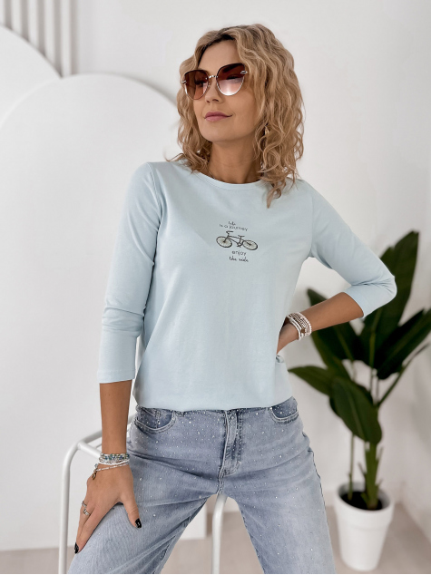 BLUZA JAQUEN BLUE