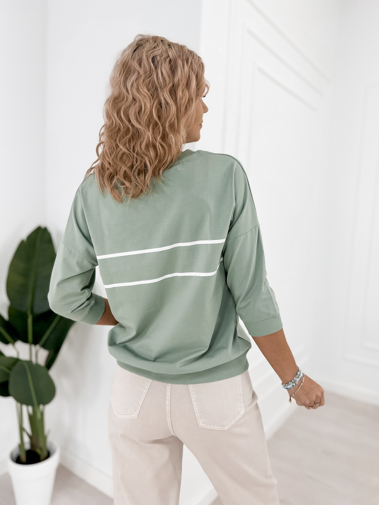 BLOUSE PISTACHE TORRES
