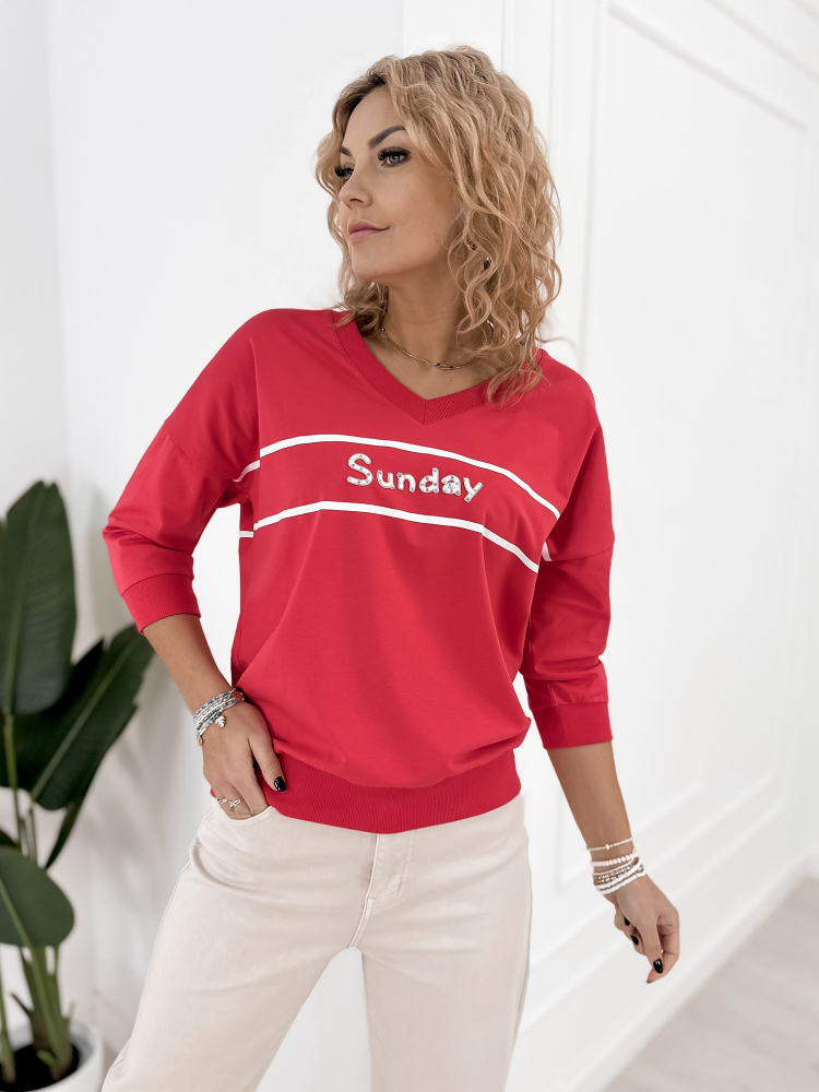 BLOUSE TORRES FRAMBOISE