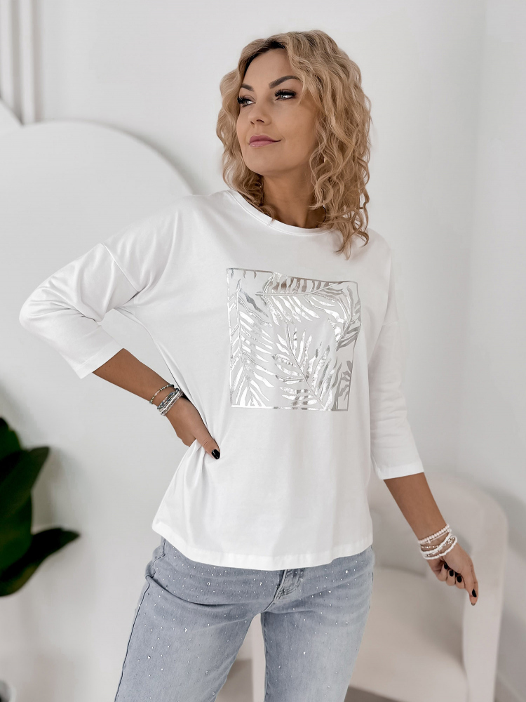 BLŪZE ARIANE BALTS