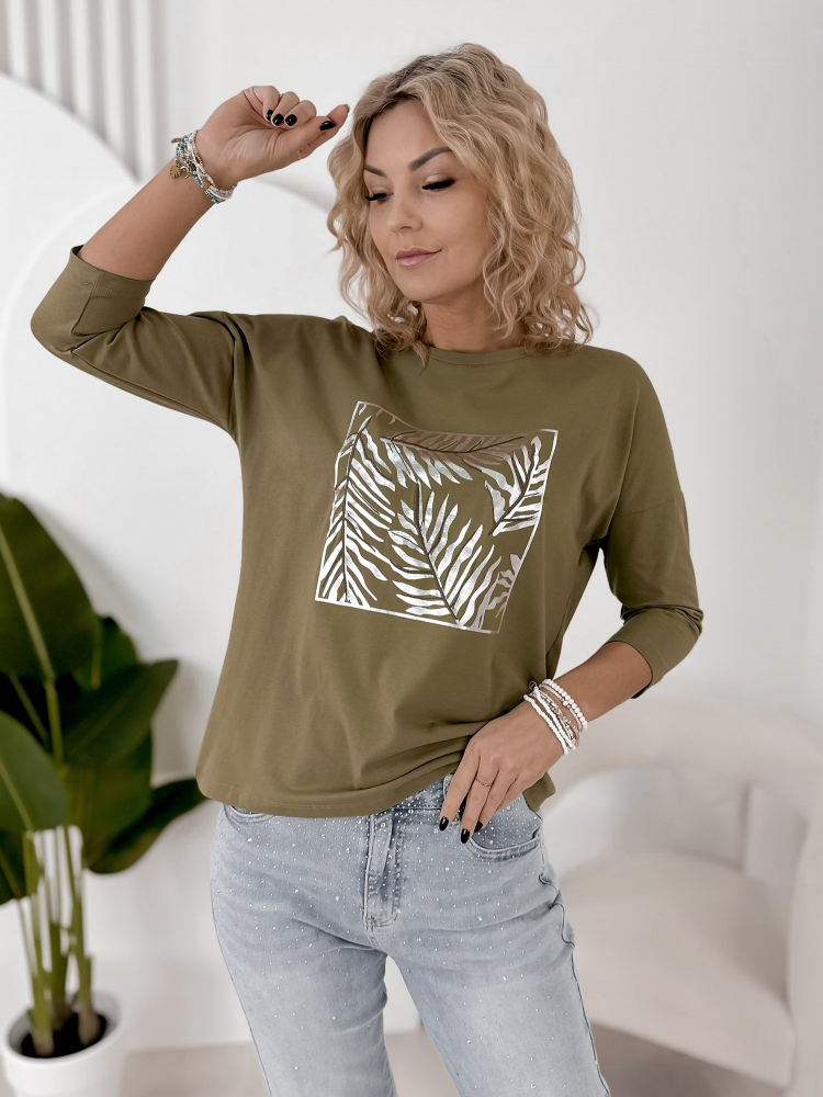 BLUSE ARIANE KAHKI