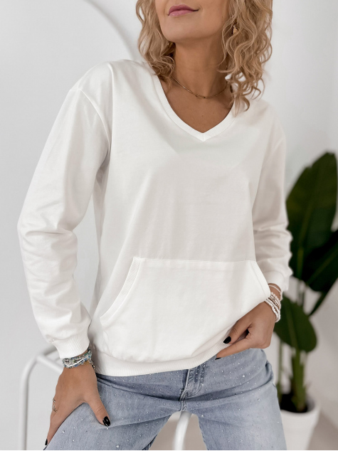 SWEATSHIRT CAVANI ECRU