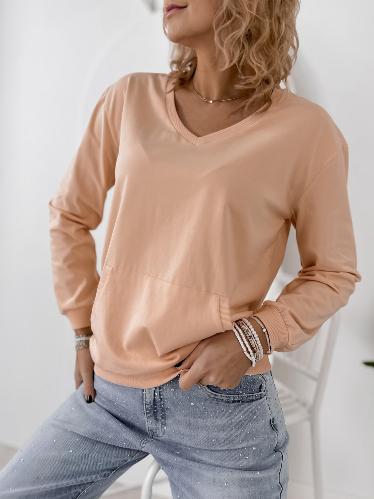 SWEATSHIRT CAVANI PEACH