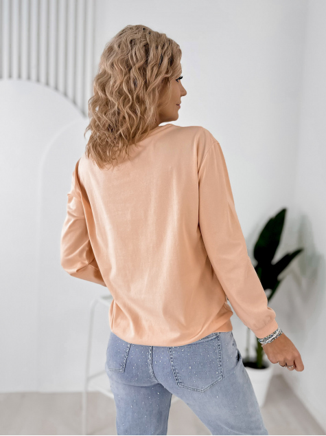 SWEATSHIRT CAVANI PEACH