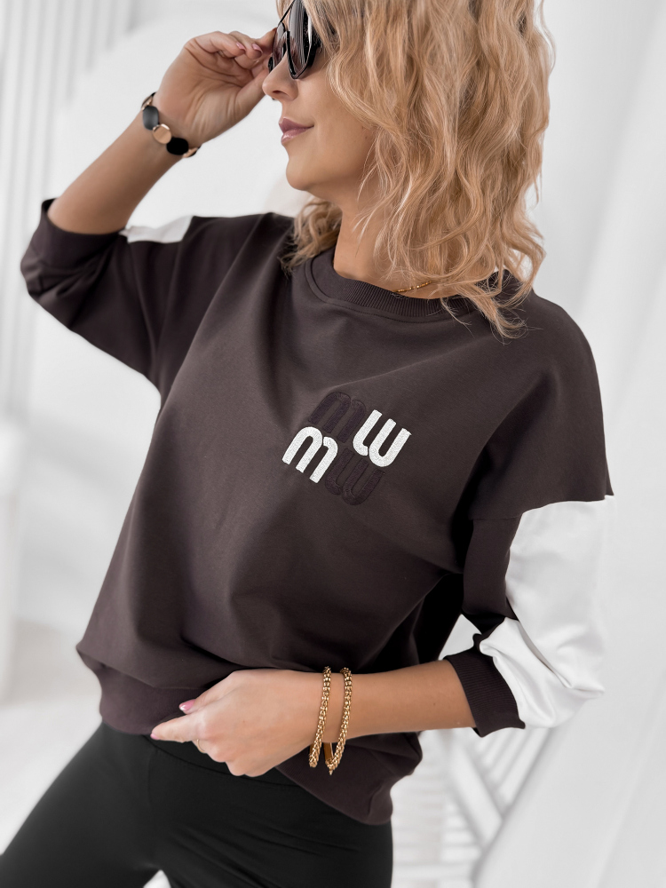 HALENKA MANZONI TMAVĚ HNĚDÁ